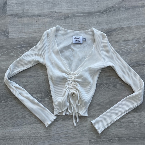 Princess Polly Long sleeve crop top - Picture 1 of 2